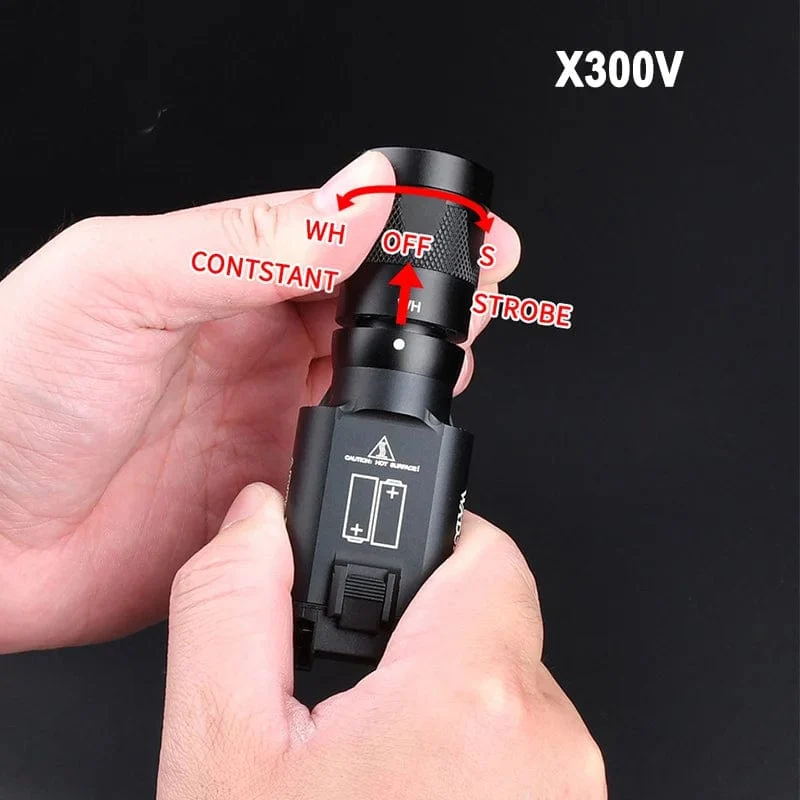 Surefir Taktische X300 X300U Ultra X300V XH35 Metall Pistole Pistole Strobe LED Licht Fit 20mm Schiene Airsoft Waffe Jagd taschenlampe