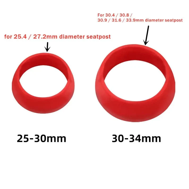 1Pc Fahrrad Sattelstütze Gummi Ring Staub Abdeckung Radfahren Silikon Wasserdichte Mountainbike Sattelstütze Schutz Getriebe Fahrrad Zubehör