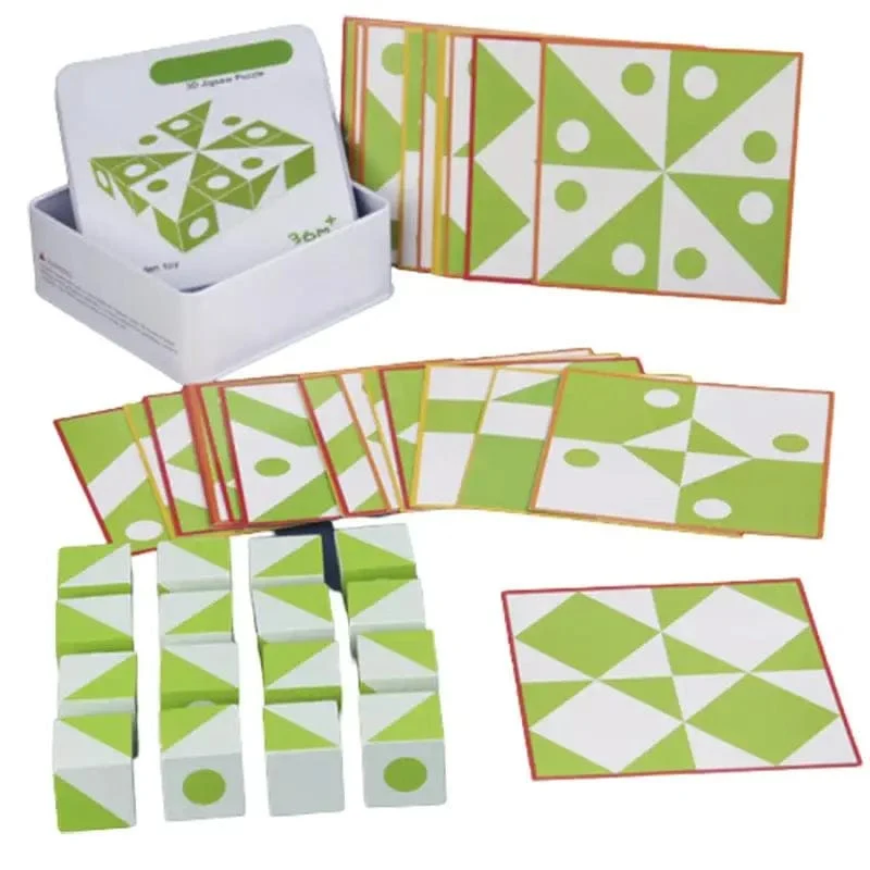 3D-Puzzle aus Holz, Raum, Denken, Fantasie, Logik, Spiele für Kinder, Mathematik, Lernspielzeug, Brett, Geschenke für Kinder, DIY