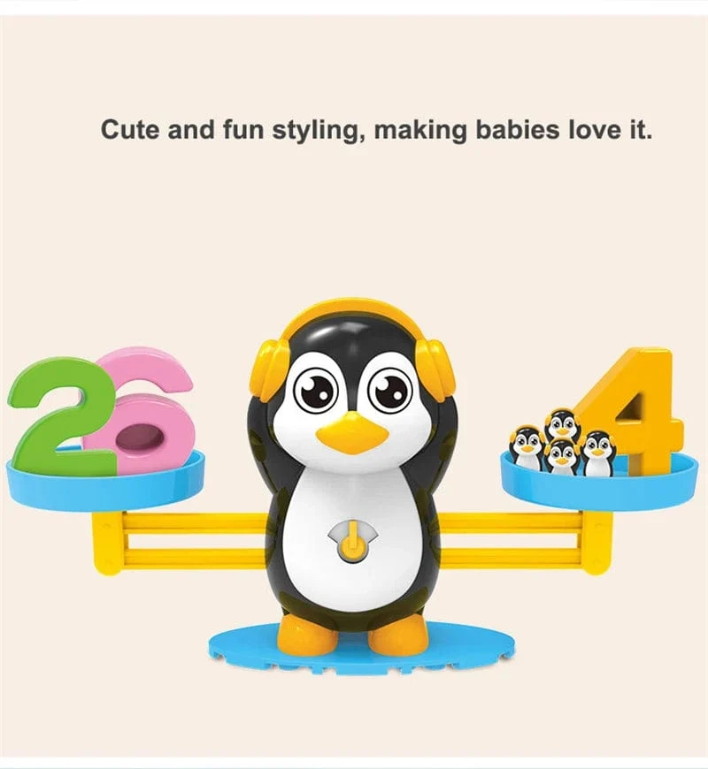 Monkey Balance Mathe-Spiel, Montessori-Lernspielzeug für Kinder im Vorschulalter, Baby-Entwicklungsspielzeug, Zahlenunterricht für Kinder, Mathe-Spielzeug