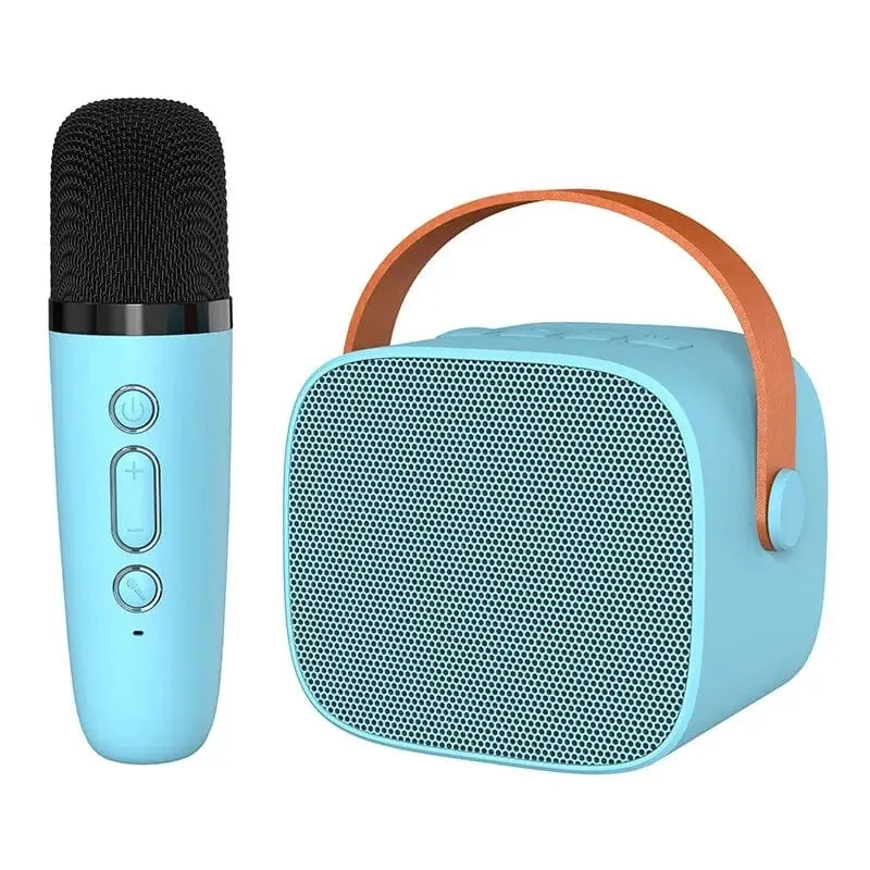 Tragbares Karaoke-Mikrofon, Bluetooth-Lautsprecher, KTV, Doppelmikrofon, Duett, Spielzeug für Erwachsene und Kinder, geeignet für Familienfeiern zum Singen