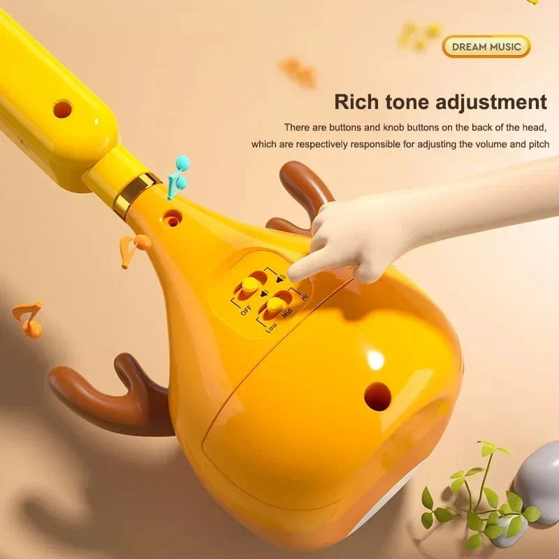 Neues japanisches elektronisches Musikinstrument von Otamatone, tragbarer Synthesizer, lustige magische Klänge, Spielzeug, kreatives Geschenk für Kinder und Erwachsene