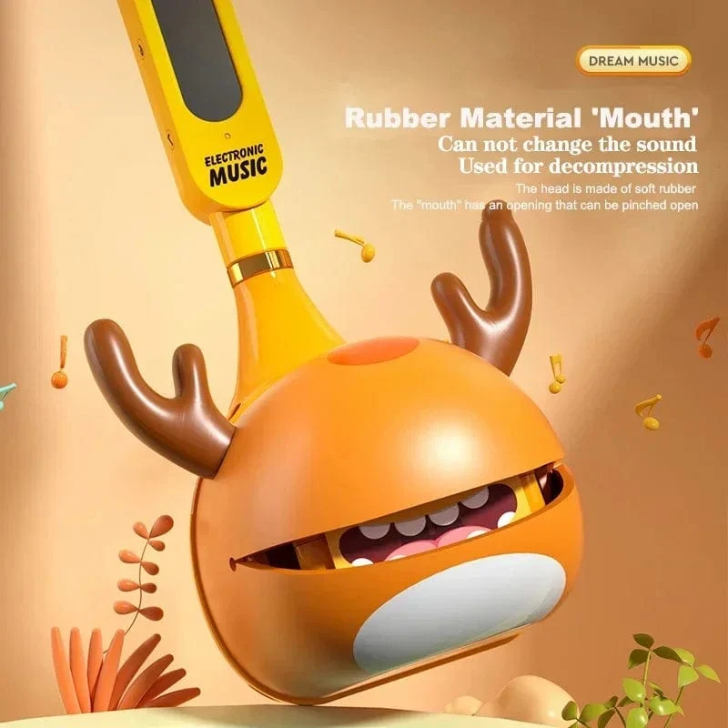 Neues japanisches elektronisches Musikinstrument von Otamatone, tragbarer Synthesizer, lustige magische Klänge, Spielzeug, kreatives Geschenk für Kinder und Erwachsene