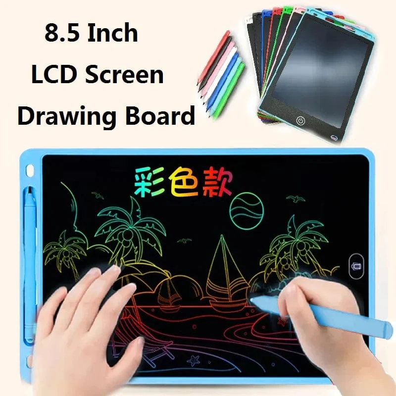 Spielzeug für Kinder, elektronisches Zeichenbrett, LCD-Bildschirm, Grafik-Zeichentablett, Kinderbildung, Handschrift-Malblock, 6.5/8.5 Zoll