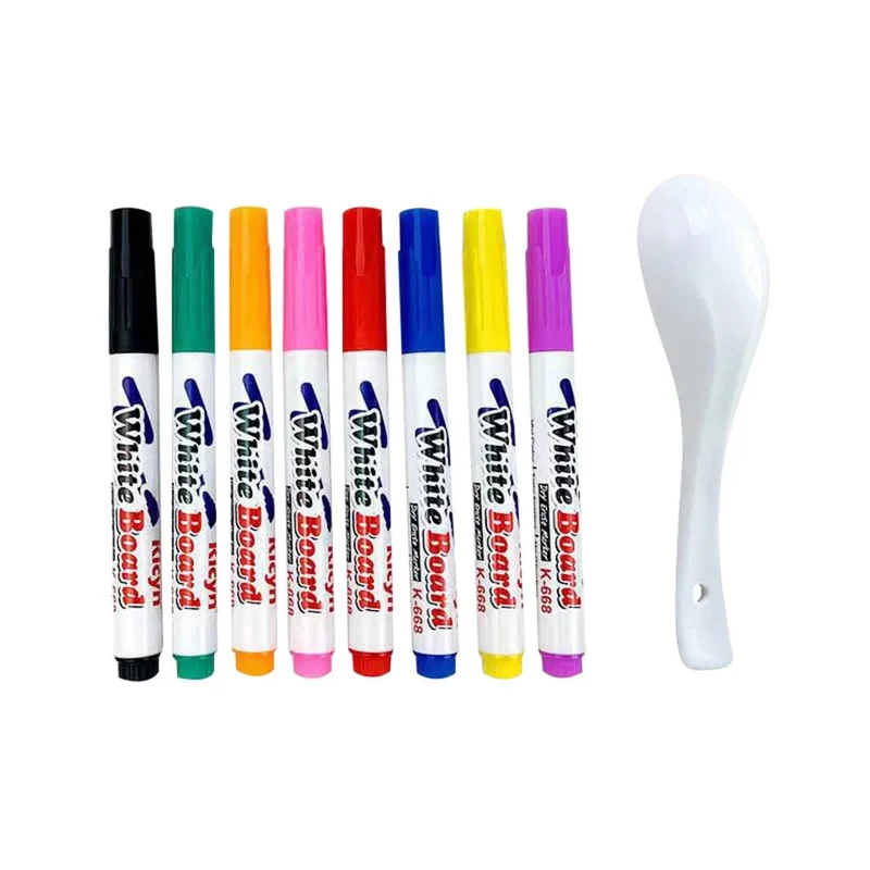 Magischer Wassermalstift, bunter Markierungsstift, schwimmender Tintenstift, Gekritzel-Wasserstifte, Kinder, Montessori-Spielzeug für die Früherziehung