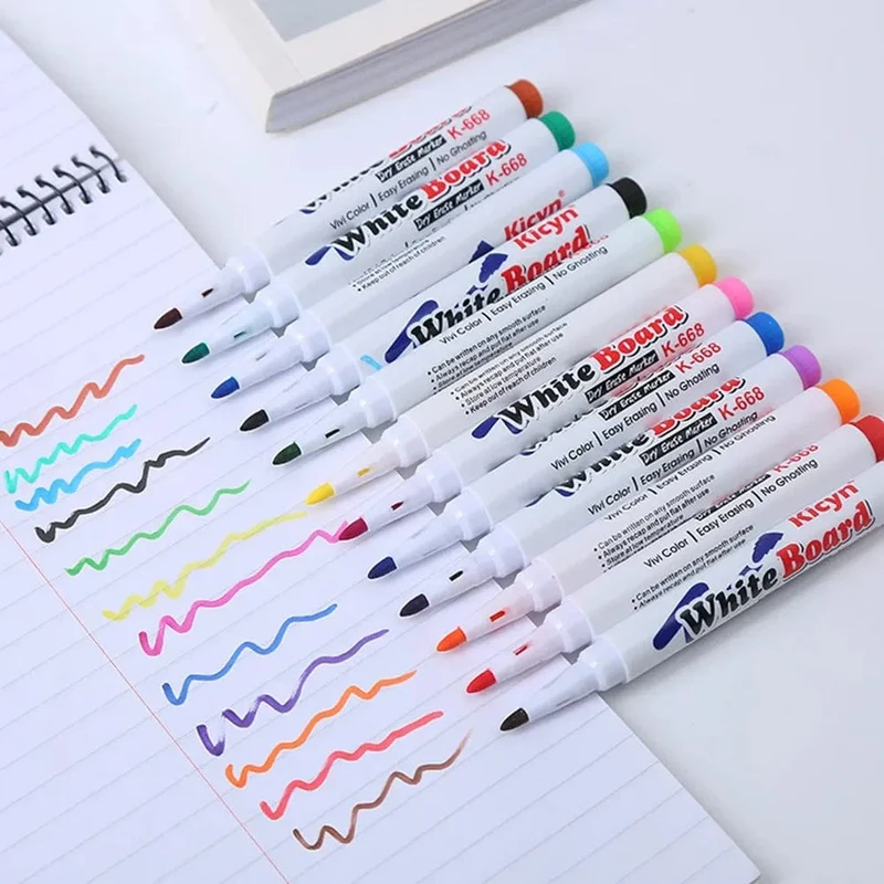 Magischer Wassermalstift, schwimmender Tintenstift für Kinder, farbenfrohe Gekritzel-Wasserstiftpinsel, Kinder, Montessori-Spielzeug für die Früherziehung
