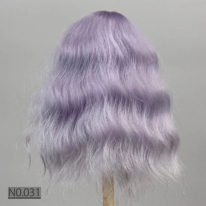 「natürliches lockiges Haar」Die lebensechte Puppenperücke aus Mohair der Marke Witdiy ist so weich wie Lanugohaar und verwendet sichere Farbstoffe, also fühlen Sie sich frei