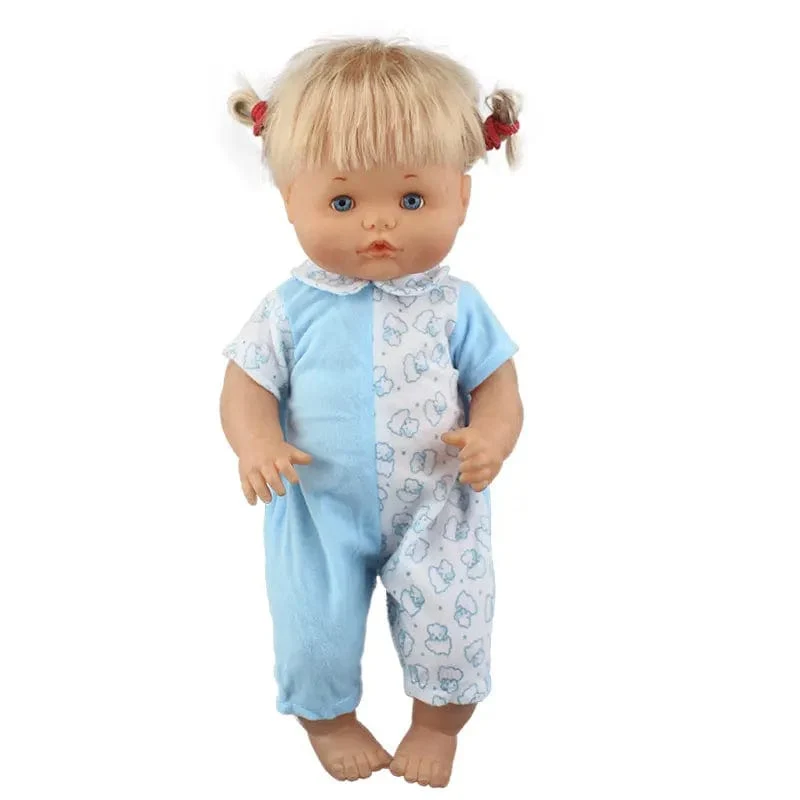 Neues Kleid passt 42 cm Puppe Nenuco Ropa y su Hermanita 17 Zoll Mädchenpuppenkleidung