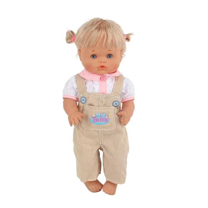 Neues Kleid passt 42 cm Puppe Nenuco Ropa y su Hermanita 17 Zoll Mädchenpuppenkleidung