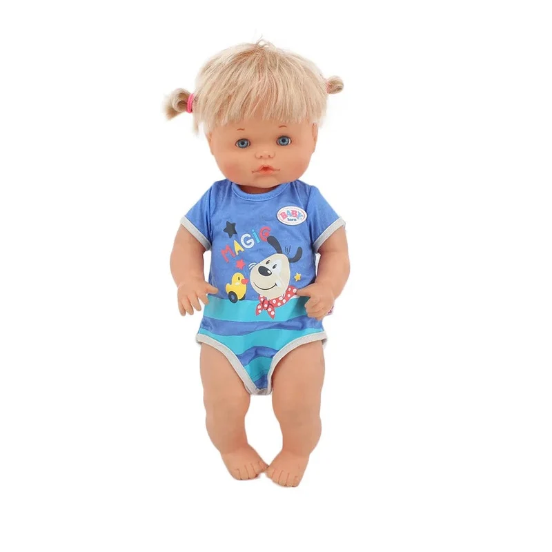 Neues Kleid passt 42 cm Puppe Nenuco Ropa y su Hermanita 17 Zoll Mädchenpuppenkleidung