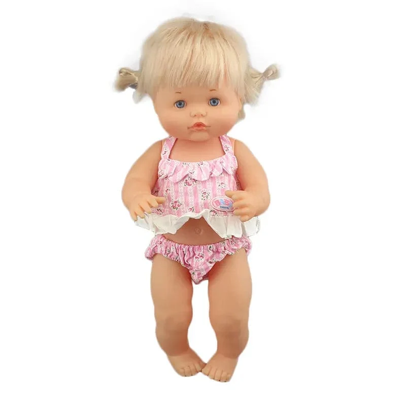 Neues Kleid passt 42 cm Puppe Nenuco Ropa y su Hermanita 17 Zoll Mädchenpuppenkleidung