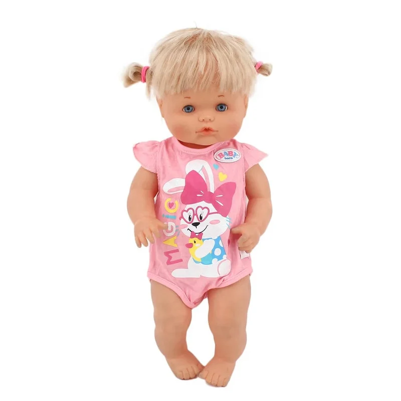 Neues Kleid passt 42 cm Puppe Nenuco Ropa y su Hermanita 17 Zoll Mädchenpuppenkleidung