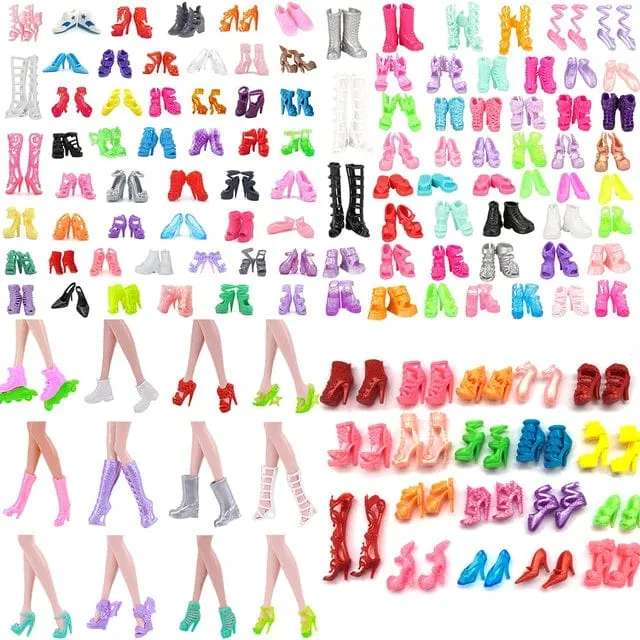 Pop-Kleidung für Barbis-Puppe, Abendkleid und Zubehör, passend für 11.5-Zoll-Barbis-Puppe, Party, Alltag, Freizeitkleidung, Zubehör, Spielzeug
