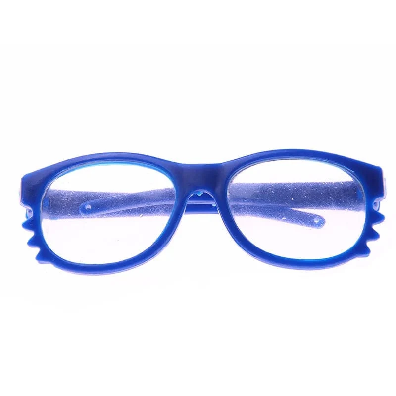 Puppenkleidung, Brille, 10 Farben, Puppenzubehör, passend für 18-Zoll-amerikanische Puppe, Geschenk, 43 cm, geborene Puppe, Baby für das Spielzeug unserer Generation