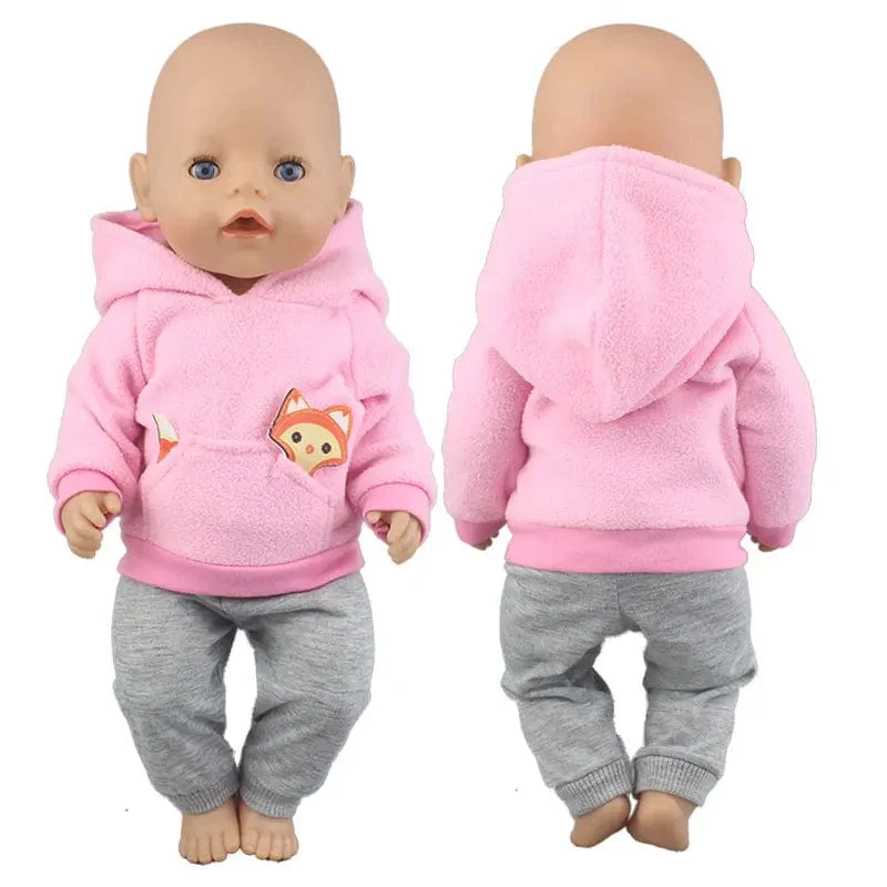 2023 neue Nette frosch Anzüge Fit Für 43cm Baby Puppe 17 Zoll Lebensechte Baby Puppe Kleidung