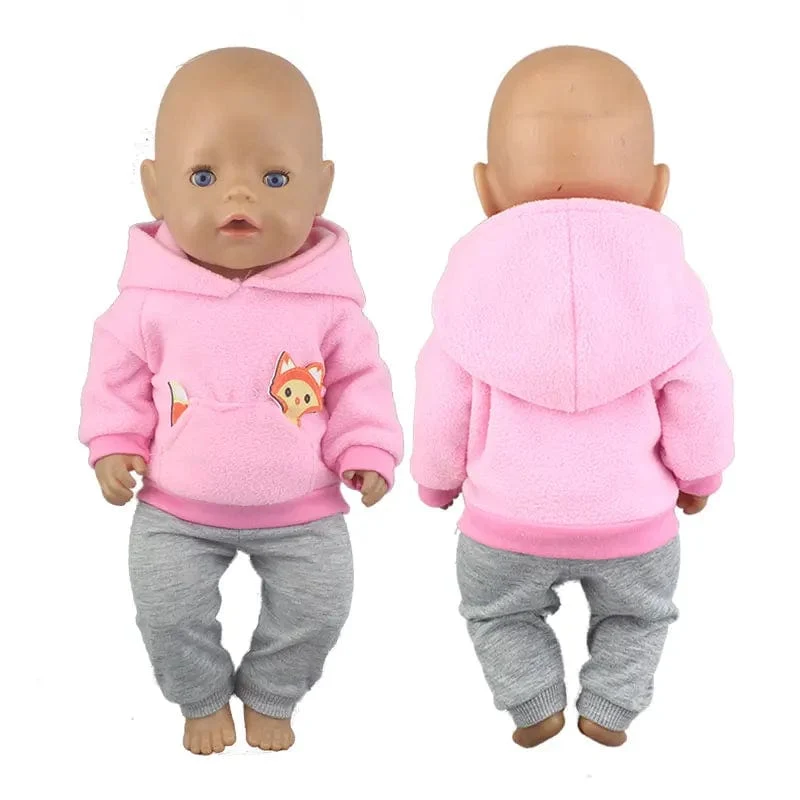 2023 neue Nette frosch Anzüge Fit Für 43cm Baby Puppe 17 Zoll Lebensechte Baby Puppe Kleidung