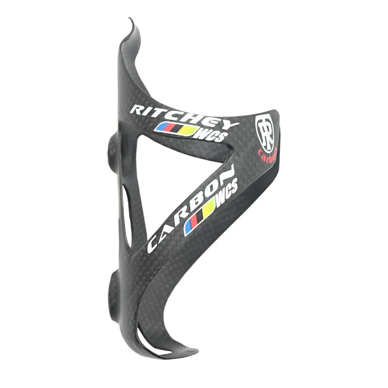 2PCS Volle Carbon Faser Fahrrad Wasser Flasche Käfig MTB Rennrad Flasche Halter Ultra Licht Zyklus Ausrüstung Matt/glanz