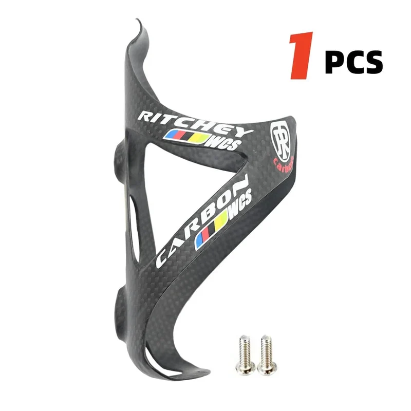 2PCS Volle Carbon Faser Fahrrad Wasser Flasche Käfig MTB Rennrad Flasche Halter Ultra Licht Zyklus Ausrüstung Matt/glanz