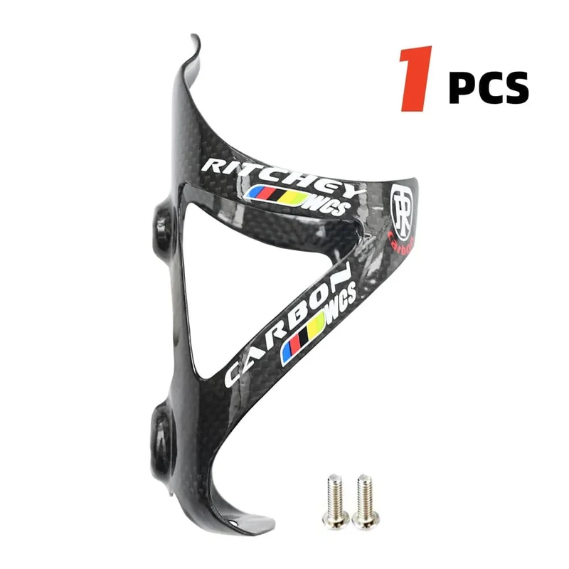 2PCS Volle Carbon Faser Fahrrad Wasser Flasche Käfig MTB Rennrad Flasche Halter Ultra Licht Zyklus Ausrüstung Matt/glanz
