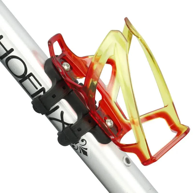 Fahrrad Wasser Flasche Stehen Basis Konverter Silikon Non-slip Straps Mtb Rennrad Flasche Halter Halterung Adapter Radfahren Zubehör