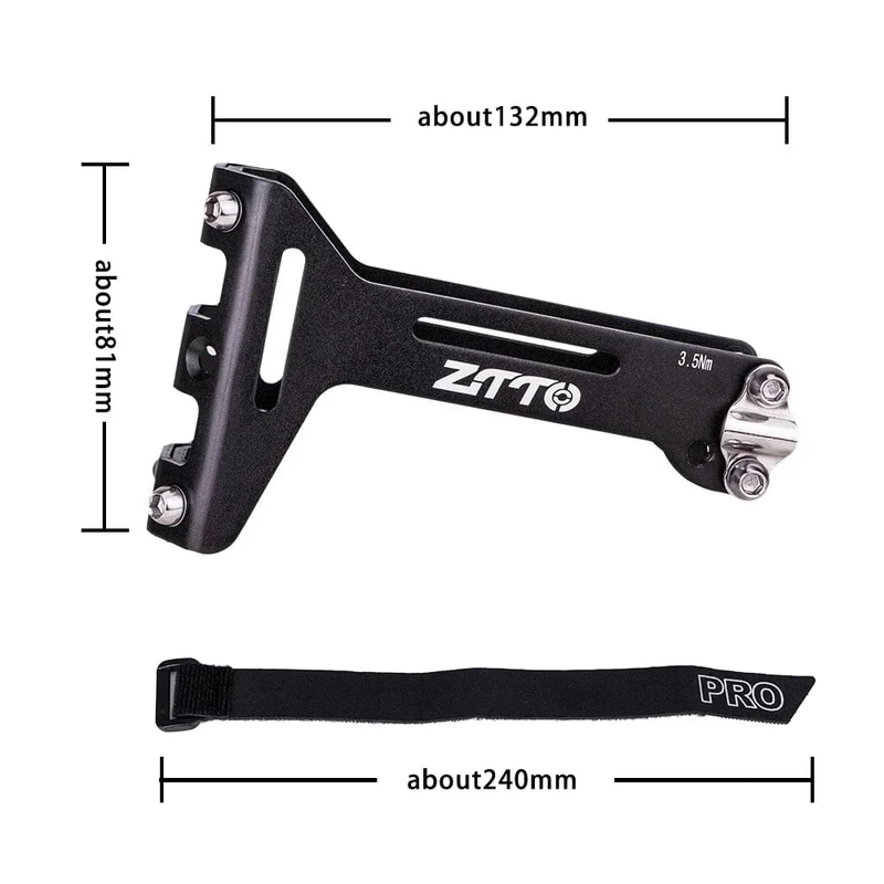 ZTTO Fahrradsattel-Flaschenhalter-Verlängerungshalter-Reparatur-Werkzeug-Set, Innenrohr-Sitz, Universal-Gurt, repariert alles am MTB-Rennrad