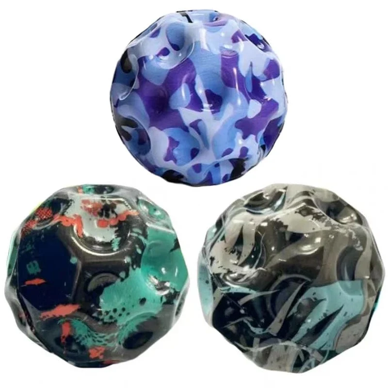 NEU Extrem hoch springender Ball Weltraum Astro Jump Ball Moonball Hand-Augen-Koordination Balle Rebondissante Kinder Speelgoed