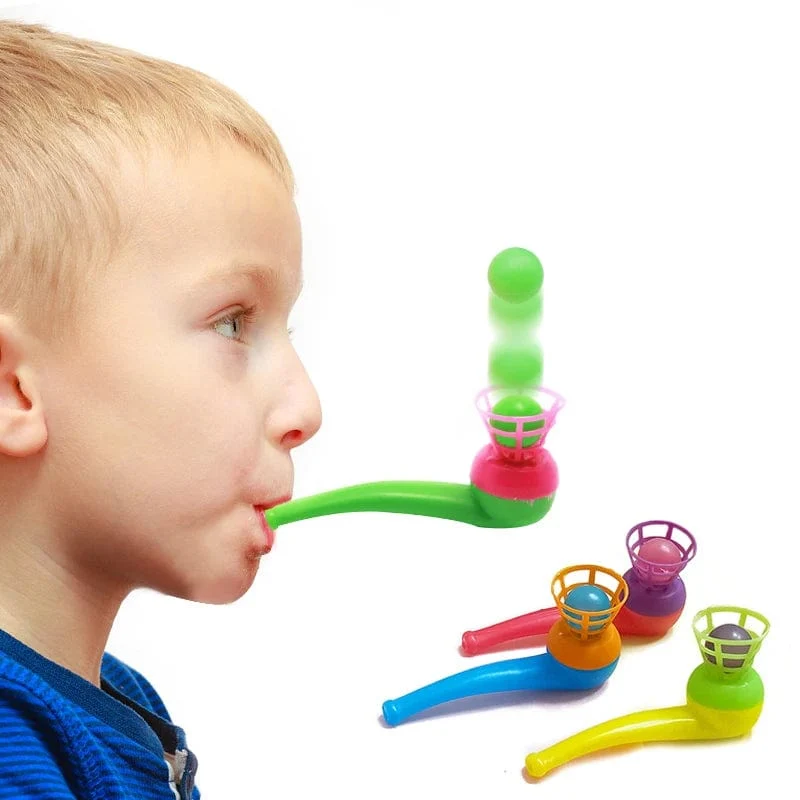 10 Stücke Kunststoffrohr Blasen Ball Spielzeug Für Kinder Outdoor Sport Spiele Gleichgewichtstraining Lernspielzeug Kinder Lustige Geschenke