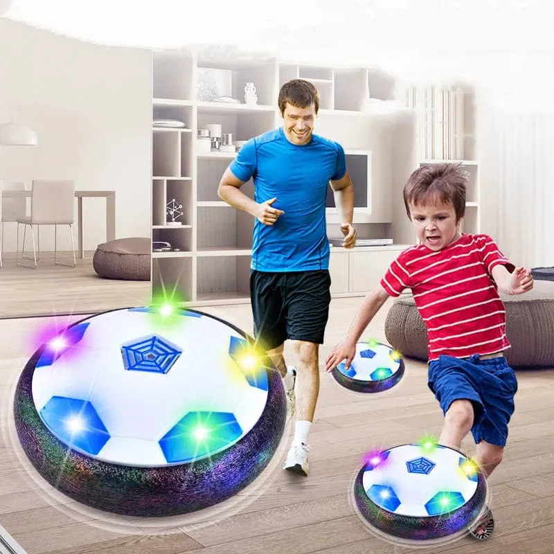 Schwebefußball-Spielzeug für Kinder, elektrischer schwebender Fußball mit LED-Licht, Musik, Fußball, Outdoor-Spiel, Sportspielzeug für Kinder