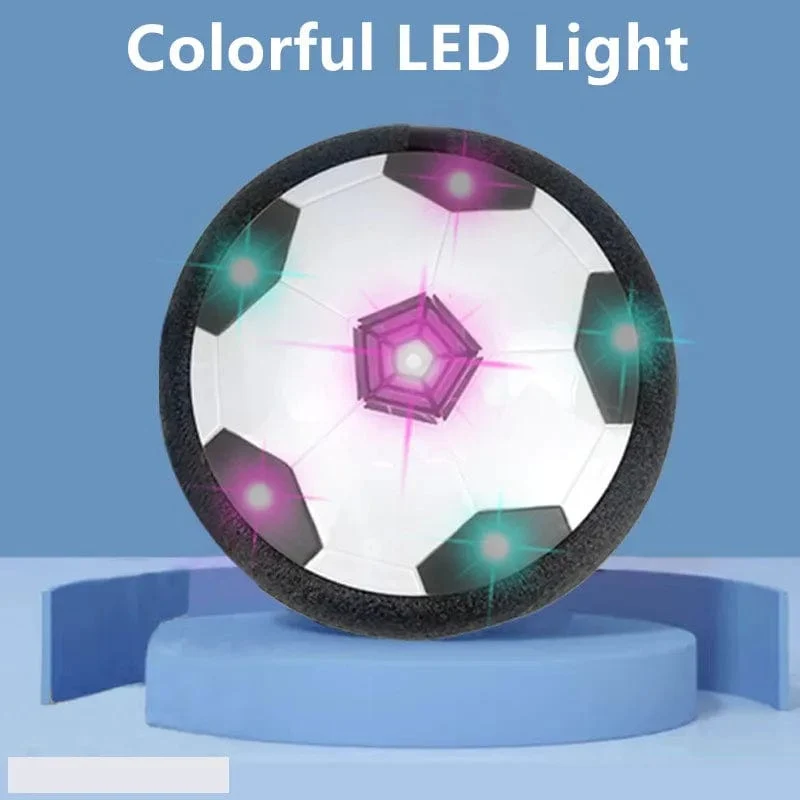 Schwebefußball-Spielzeug für Kinder, elektrischer schwebender Fußball mit LED-Licht, Musik, Fußball, Outdoor-Spiel, Sportspielzeug für Kinder