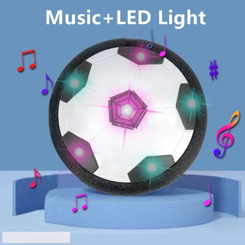 Schwebefußball-Spielzeug für Kinder, elektrischer schwebender Fußball mit LED-Licht, Musik, Fußball, Outdoor-Spiel, Sportspielzeug für Kinder
