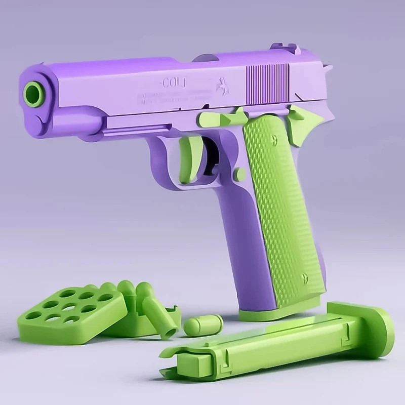Automatische Colt 1911 Shell Ejection Gun Pistole Spielzeug Pistolen für Kinder Jungen Geburtstagsgeschenk entspannende Spielzeug