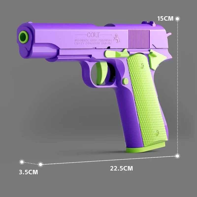 Automatische Colt 1911 Shell Ejection Gun Pistole Spielzeug Pistolen für Kinder Jungen Geburtstagsgeschenk entspannende Spielzeug