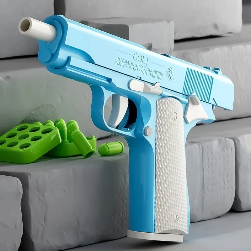Automatische Colt 1911 Shell Ejection Gun Pistole Spielzeug Pistolen für Kinder Jungen Geburtstagsgeschenk entspannende Spielzeug