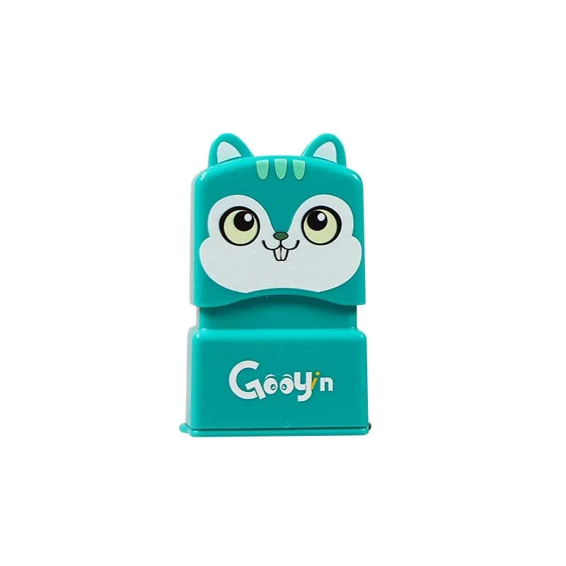 Kinder Name Siegel Benutzerdefinierte Student Name Stempel Kindergarten Kleidung Wasserdicht Name Aufkleber Kawaii Montessori Stempel Geschenk