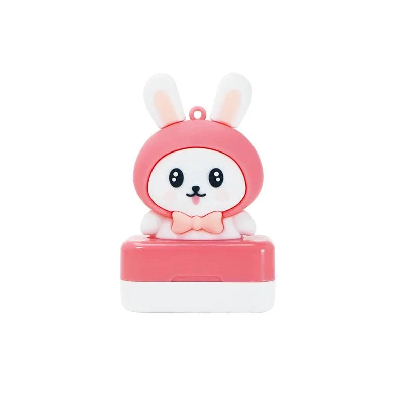 Kinder Name Siegel Benutzerdefinierte Student Name Stempel Kindergarten Kleidung Wasserdicht Name Aufkleber Kawaii Montessori Stempel Geschenk