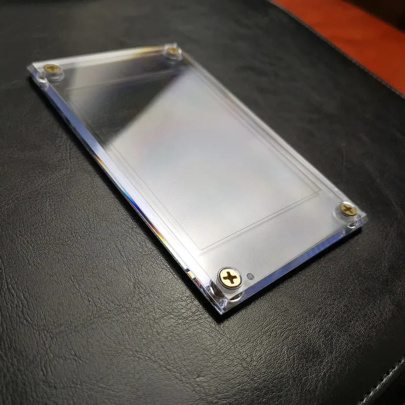 Top Loader Kunststoff Sammelhalter Schutz Brettspiel Sammelkarten Karten Außenhüllen TCG Spiel Sammlung Karte Hobbys Aufbewahrung