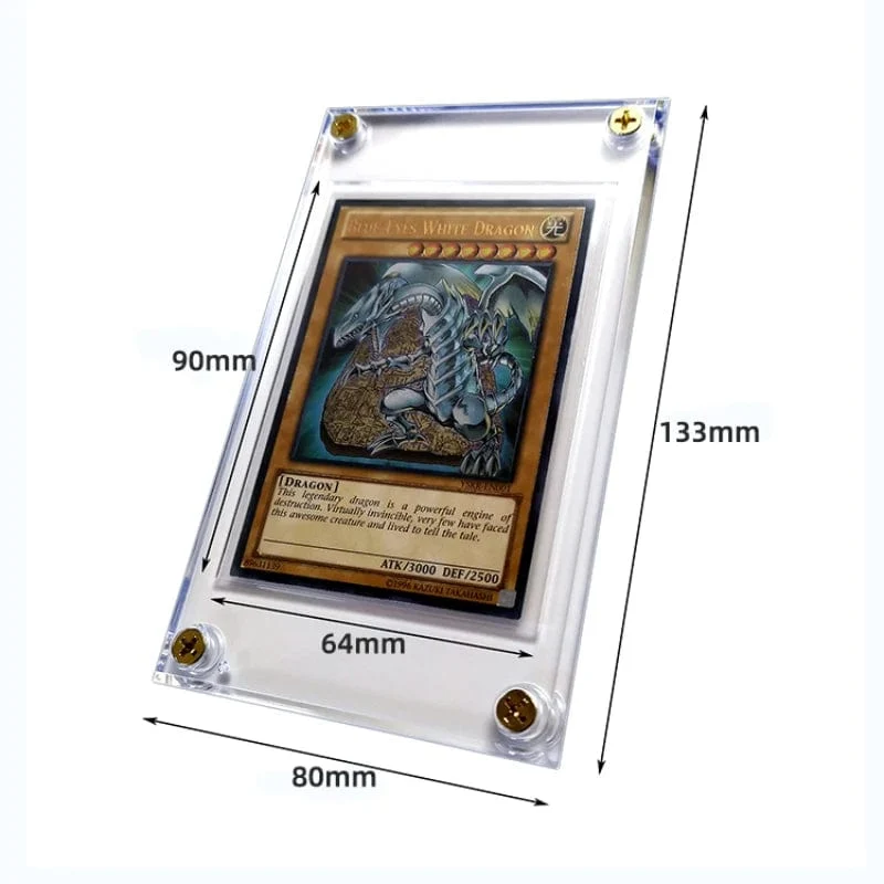 Top Loader Kunststoff Sammelhalter Schutz Brettspiel Sammelkarten Karten Außenhüllen TCG Spiel Sammlung Karte Hobbys Aufbewahrung
