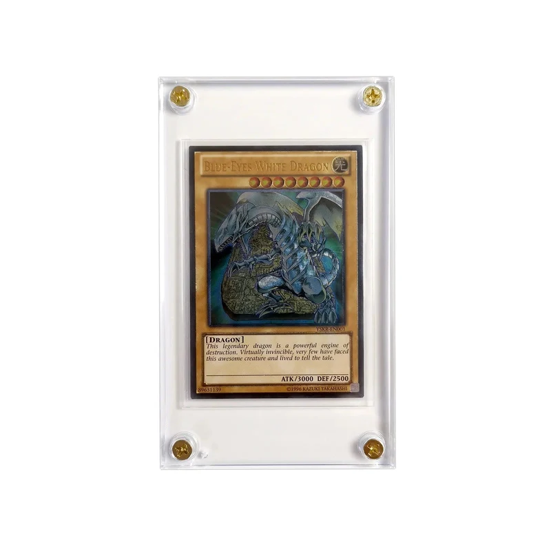 Top Loader Kunststoff Sammelhalter Schutz Brettspiel Sammelkarten Karten Außenhüllen TCG Spiel Sammlung Karte Hobbys Aufbewahrung