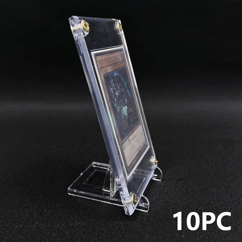 Top Loader Kunststoff Sammelhalter Schutz Brettspiel Sammelkarten Karten Außenhüllen TCG Spiel Sammlung Karte Hobbys Aufbewahrung