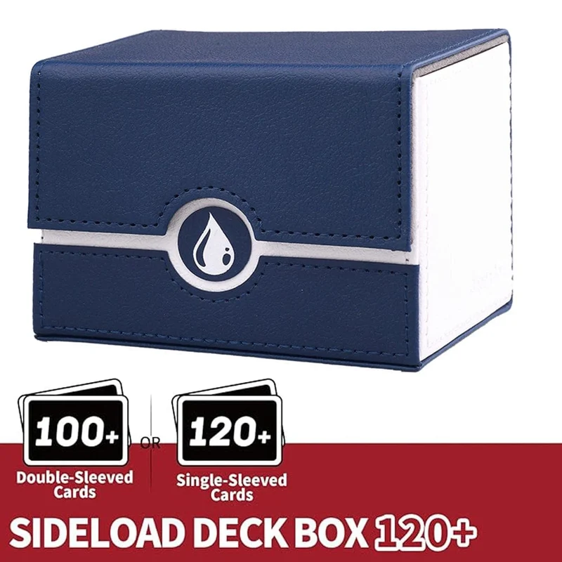 Deck Kartenetui Spiel PTCG 100+ Kartendeck Etui Aufbewahrungsbox MTG Brettspielzeug Spielsammlung Karten Organizer Kartendeck Box Geschenk