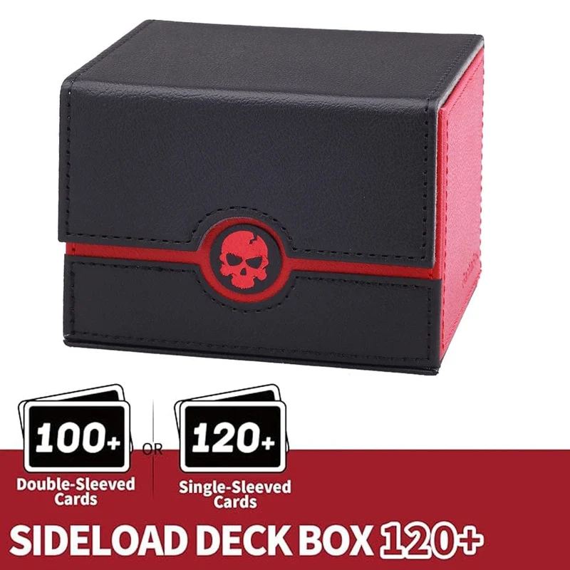Deck Kartenetui Spiel PTCG 100+ Kartendeck Etui Aufbewahrungsbox MTG Brettspielzeug Spielsammlung Karten Organizer Kartendeck Box Geschenk