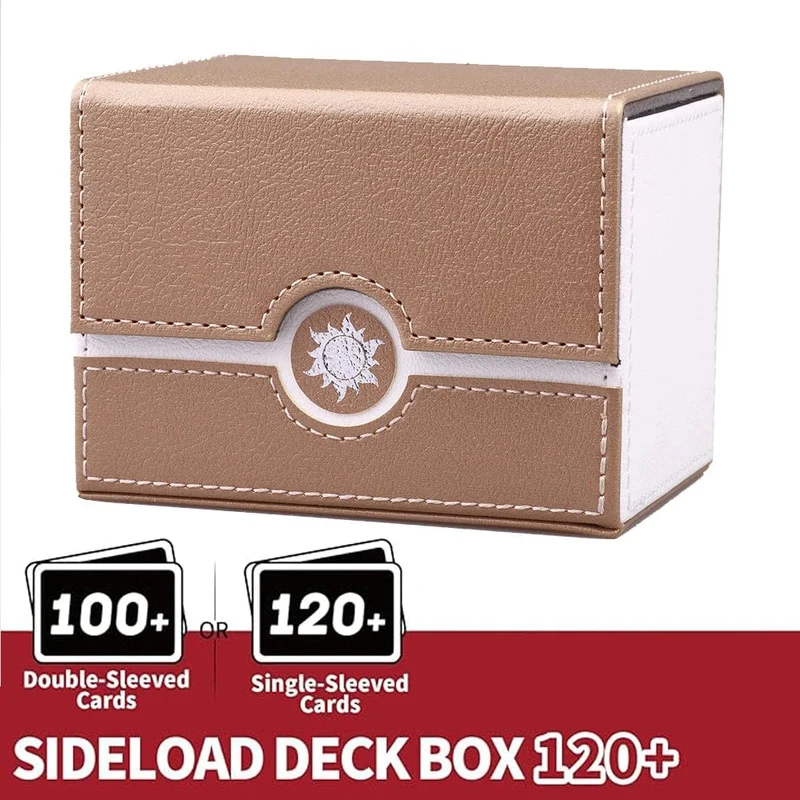 Deck Kartenetui Spiel PTCG 100+ Kartendeck Etui Aufbewahrungsbox MTG Brettspielzeug Spielsammlung Karten Organizer Kartendeck Box Geschenk