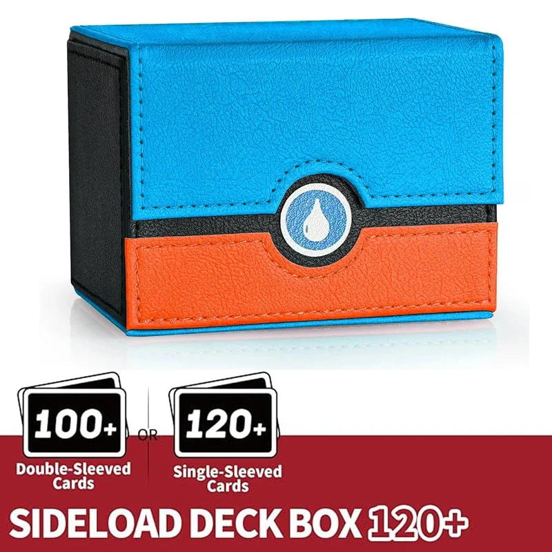 Deck Kartenetui Spiel PTCG 100+ Kartendeck Etui Aufbewahrungsbox MTG Brettspielzeug Spielsammlung Karten Organizer Kartendeck Box Geschenk
