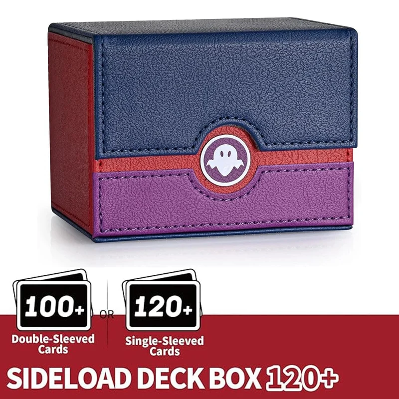 Deck Kartenetui Spiel PTCG 100+ Kartendeck Etui Aufbewahrungsbox MTG Brettspielzeug Spielsammlung Karten Organizer Kartendeck Box Geschenk