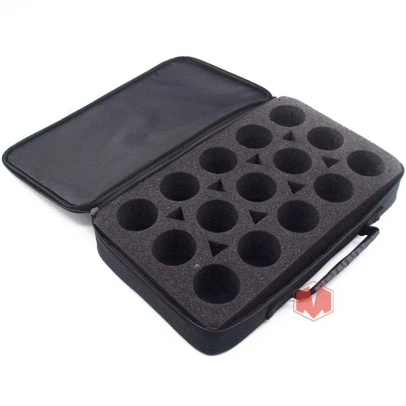 ACEYO YOYO Bag 15 Löcher Yo-Yo-Eintrittspaket Professionelle Yoyo-Sammeltasche Yoyo-Zubehörtasche