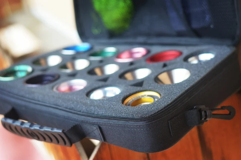 ACEYO YOYO Bag 15 Löcher Yo-Yo-Eintrittspaket Professionelle Yoyo-Sammeltasche Yoyo-Zubehörtasche
