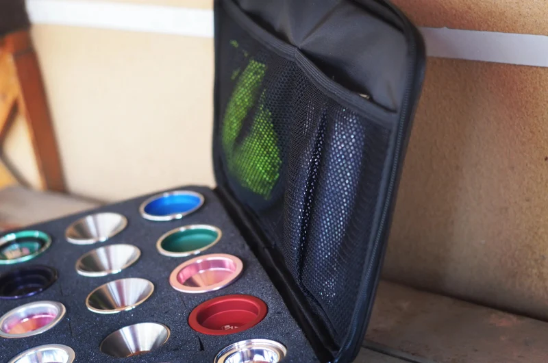ACEYO YOYO Bag 15 Löcher Yo-Yo-Eintrittspaket Professionelle Yoyo-Sammeltasche Yoyo-Zubehörtasche