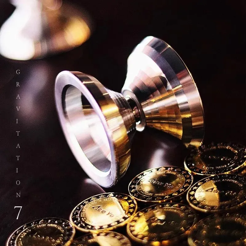 ACEYO Gravitation7 YOYO Für professionelles, lange schlafendes Metall-Yoyo