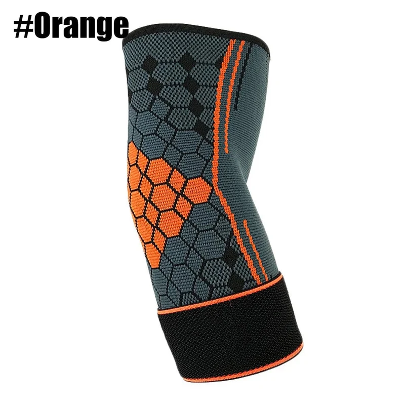 1-teilige Ellenbogenbandage, Kompressionshülse, Armstütze, elastische Hülse mit Riemen für Golf, Basketball, Tennis, Training, Arthritis, Schmerzlinderung