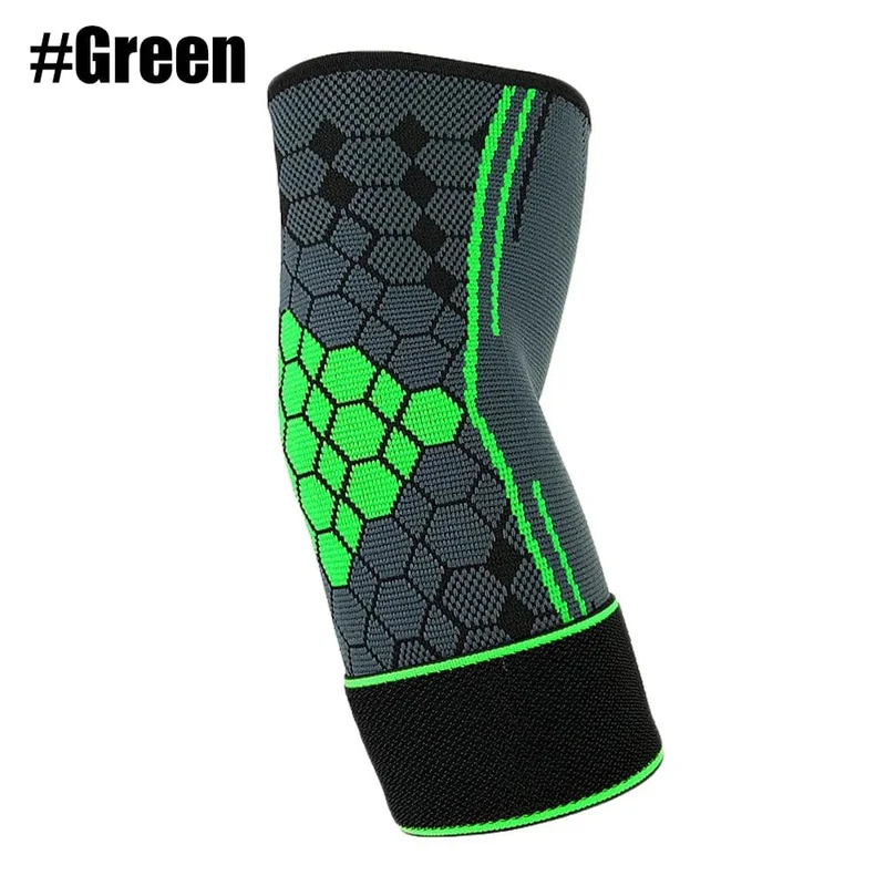 1-teilige Ellenbogenbandage, Kompressionshülse, Armstütze, elastische Hülse mit Riemen für Golf, Basketball, Tennis, Training, Arthritis, Schmerzlinderung